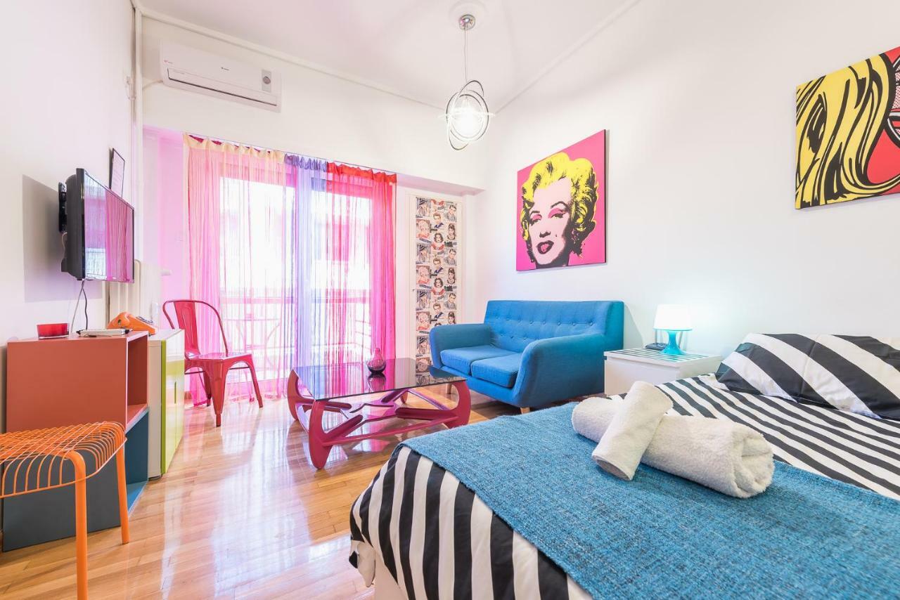 Zenios Amintas-Pop-Artment For Two In City Center Athen Eksteriør bilde