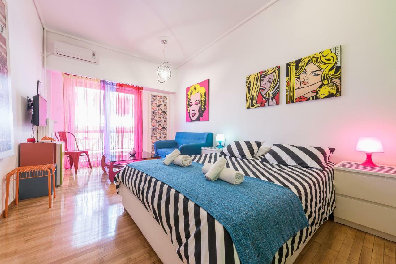 Zenios Amintas-Pop-Artment For Two In City Center Athen Eksteriør bilde