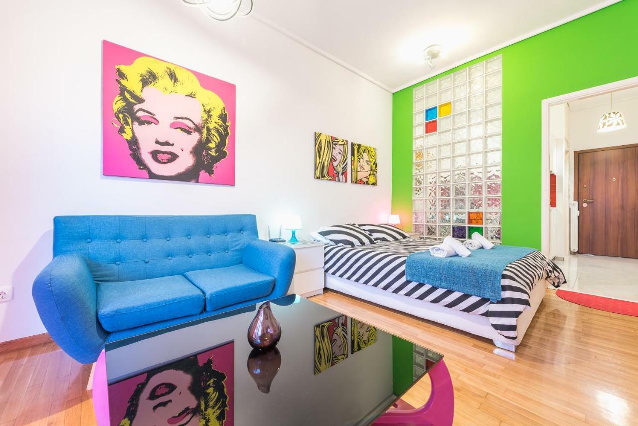 Zenios Amintas-Pop-Artment For Two In City Center Athen Eksteriør bilde